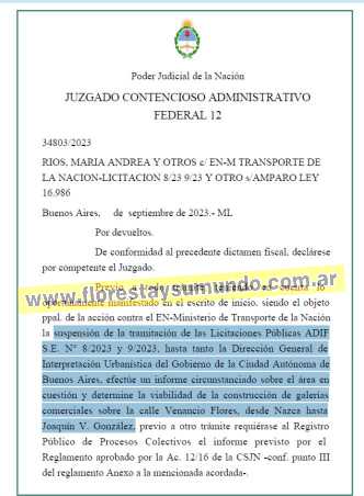 Sendas Verdes de Venancio Flores: La Justicia mandó frenar la licitación y pasó la pelota al GCBA