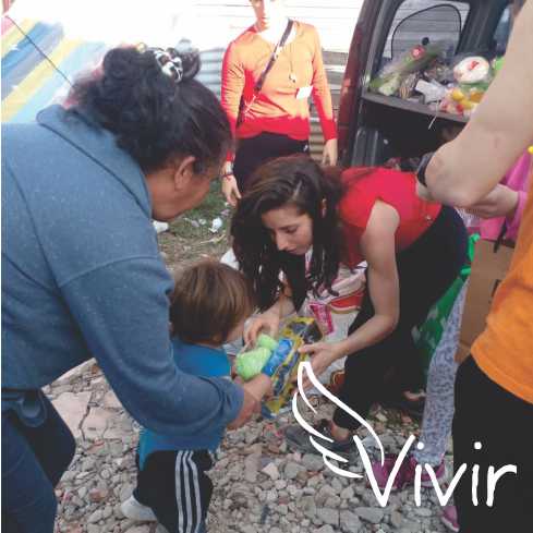 Vivir ONG: Colecta por el Día de la Niñez