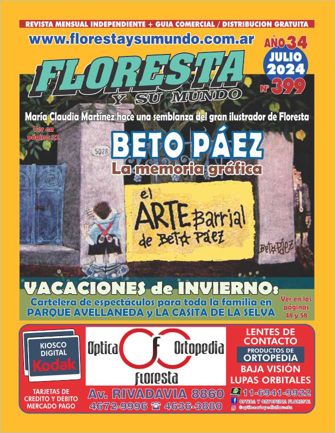 Tapa Revista Floresta y su Mundo Julio 2024 - Edición 399