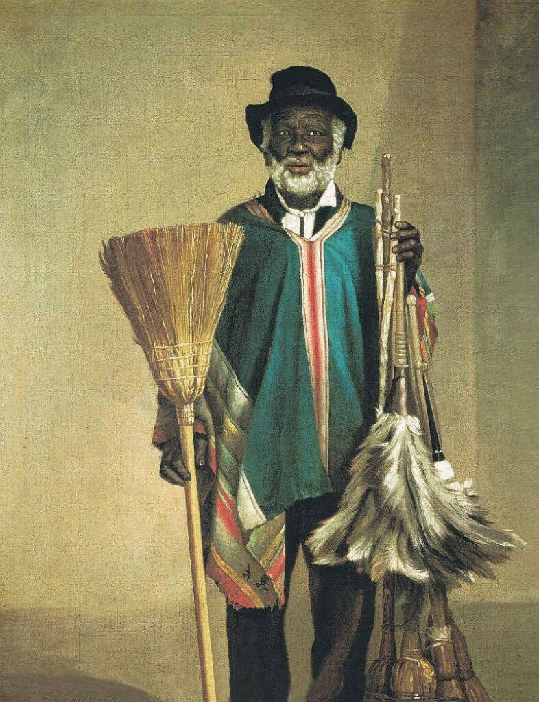 “El escobero” Benjamin Franklin Rawson