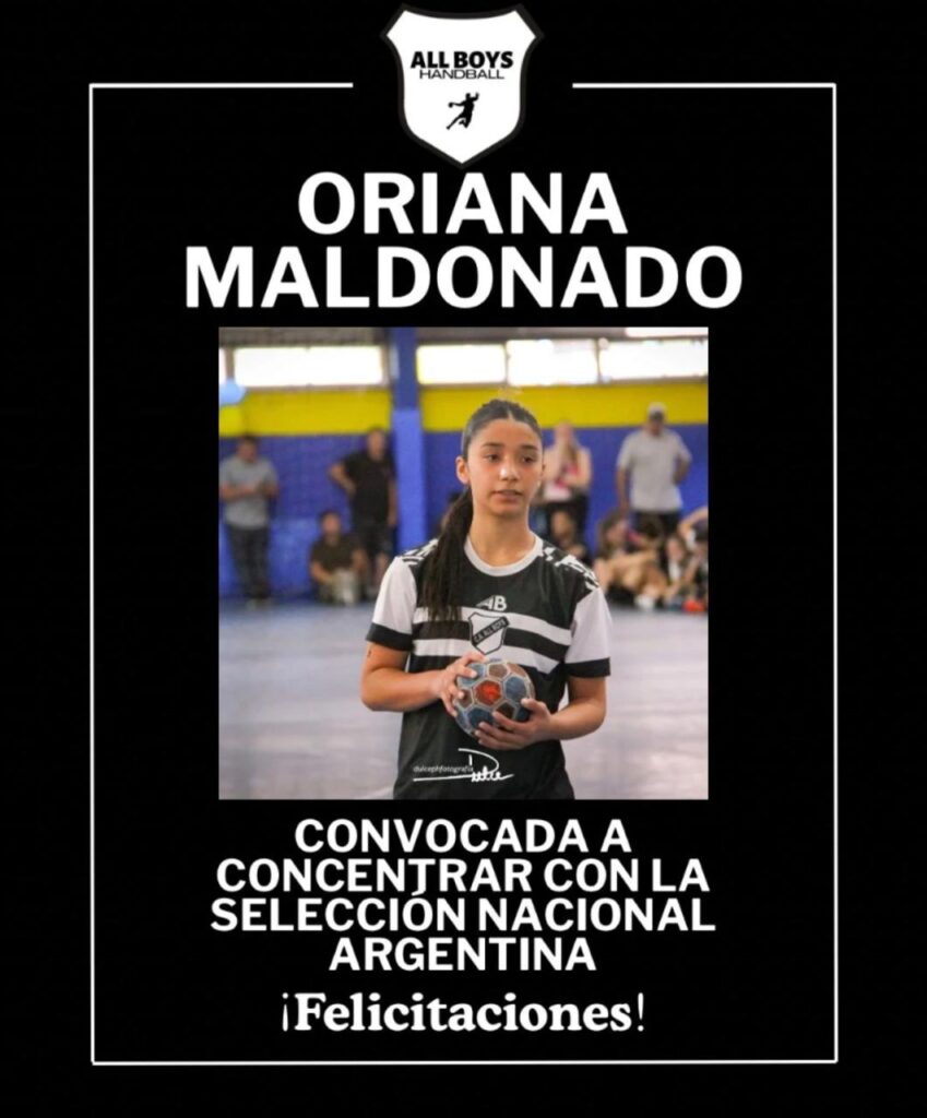 Oriana MAldonado Handball