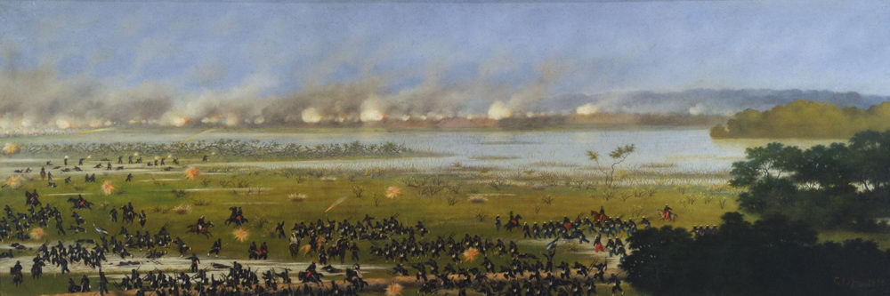 Asalto a la cuarta columna argentina a Curupayti.